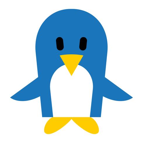 Penguin cartoon afbeelding vector