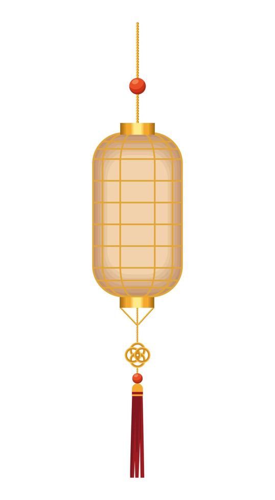 Chinese lantaarn hangend vector