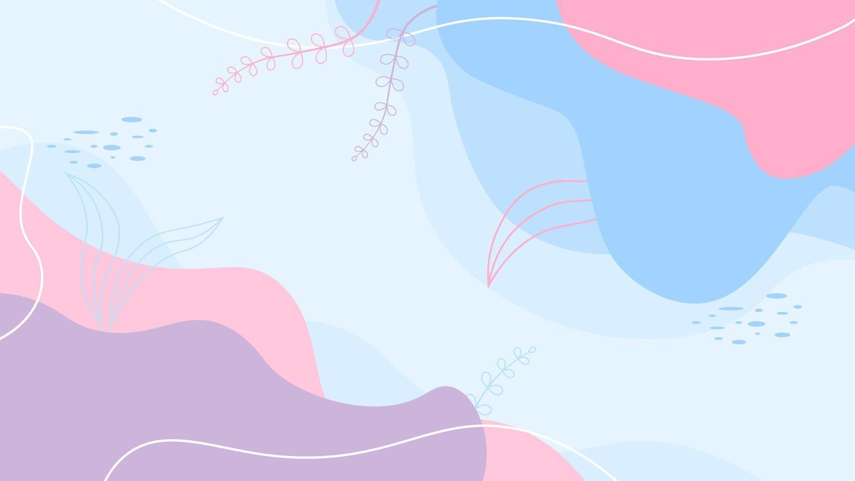 abstracte pastel paarse minimale achtergrond voor uitnodiging of banner. vector