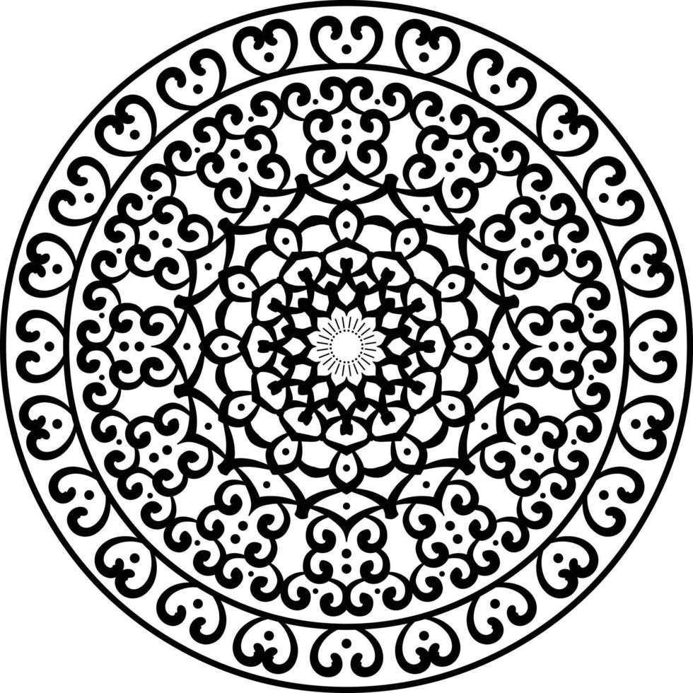 mandala ontwerp vector