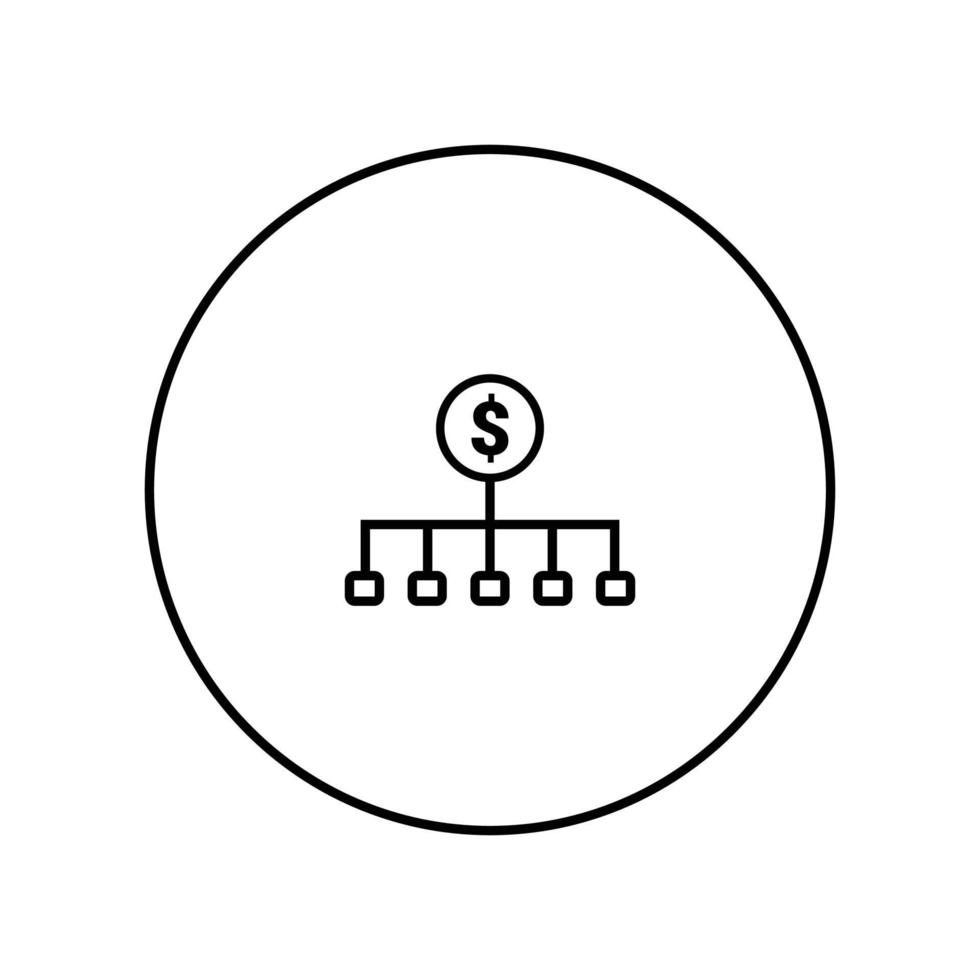 zakelijk netwerk pictogram ontwerp vector