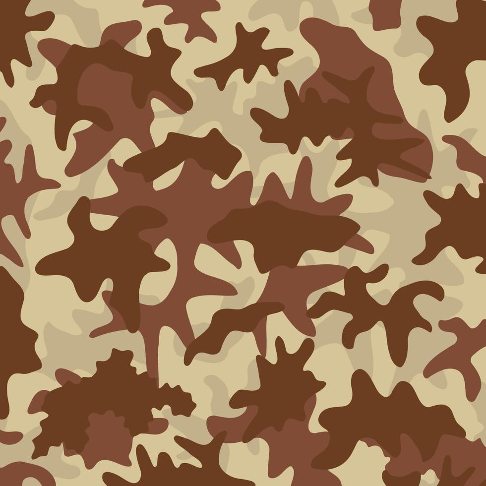 woestijn zand storm soldaat stealth slagveld bruin camouflage strepen patroon militair achtergrond concept vector