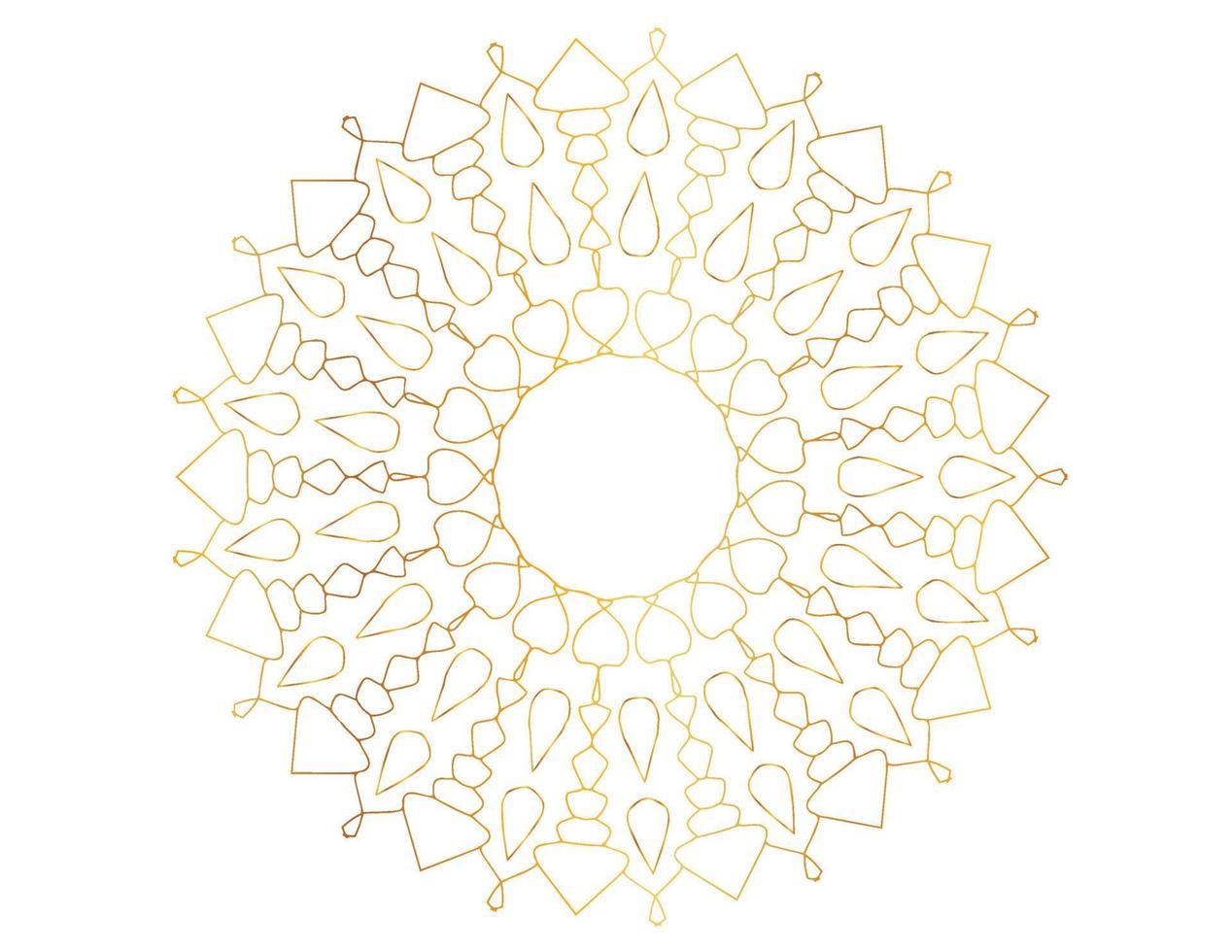 mandala-ontwerp met gouden patroon, achtergrond, bloem, traditioneel vector