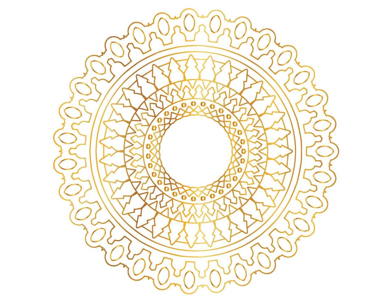 gouden mandala-ontwerppatroon, achtergrond, bloem, ornament vector