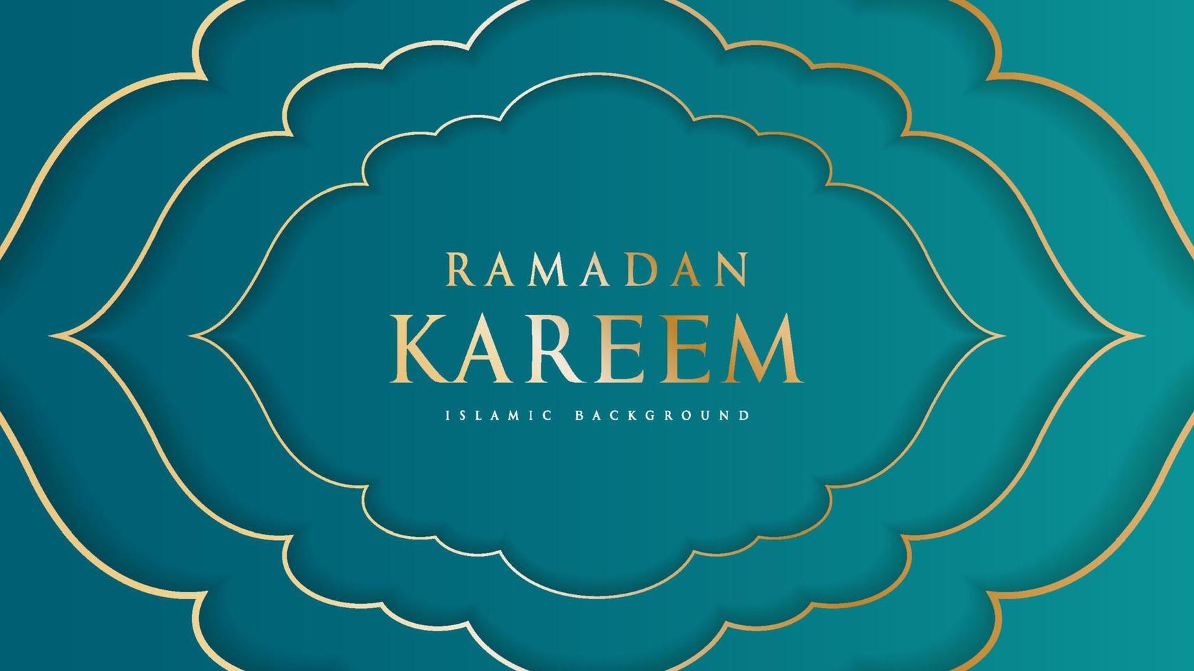 ramadan kareem achtergrond ontwerp vector