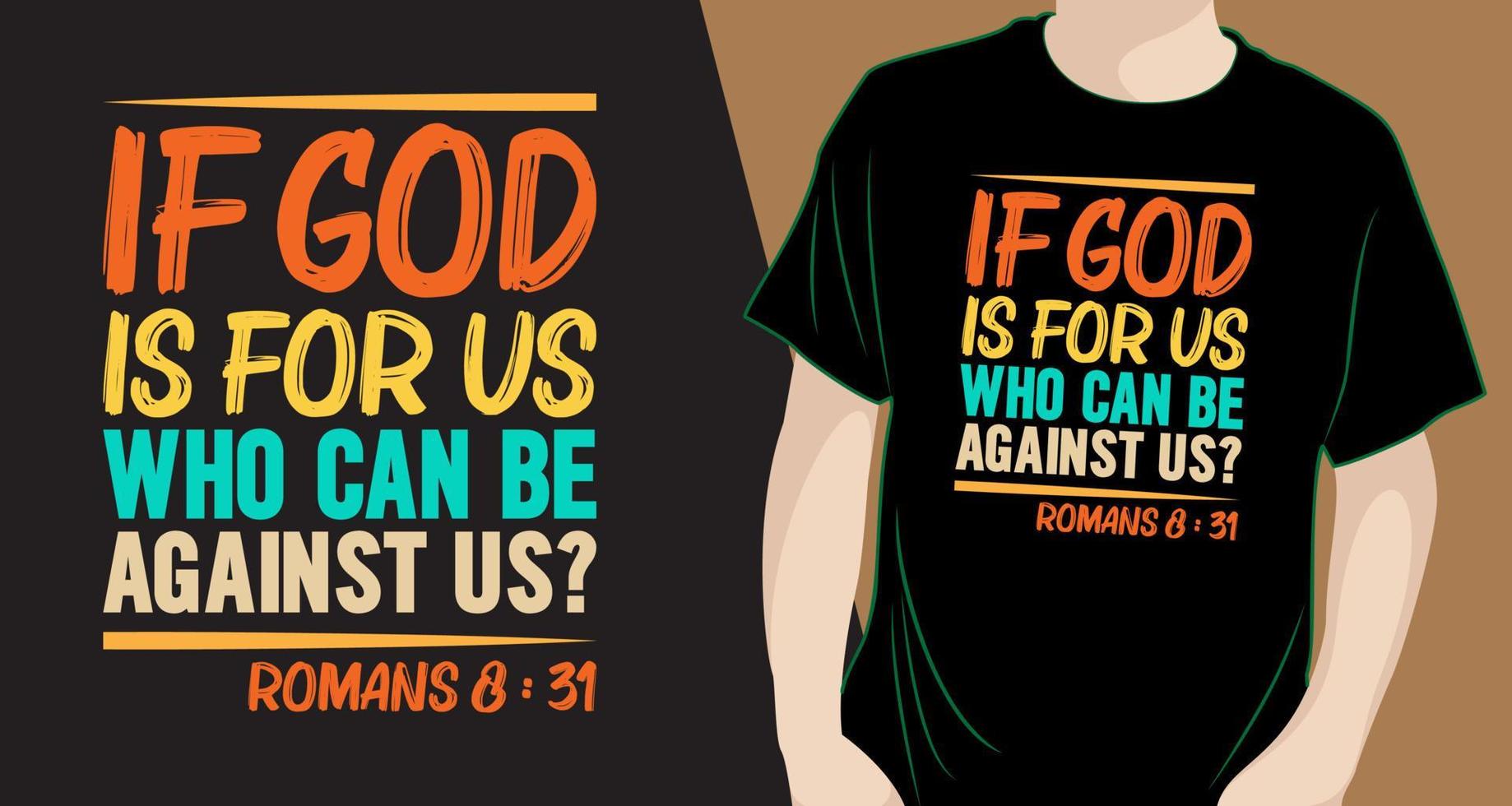 spirituele motiverende citaat belettering ontwerp voor t-shirt vector