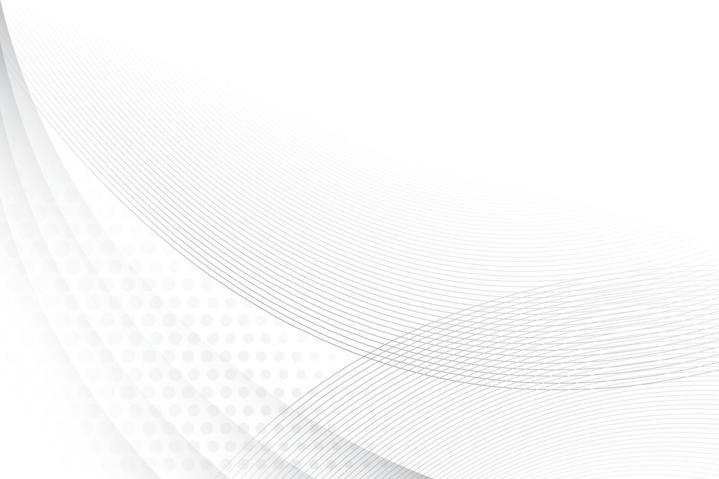 abstracte witte en grijze achtergrond met kleurovergang met geometrische vorm. vectorillustratie. vector