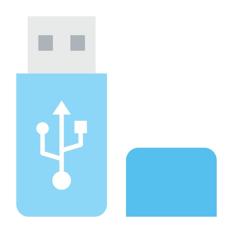 trendy usb-concepten vector