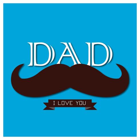 Happy Father Day Illustratie vector