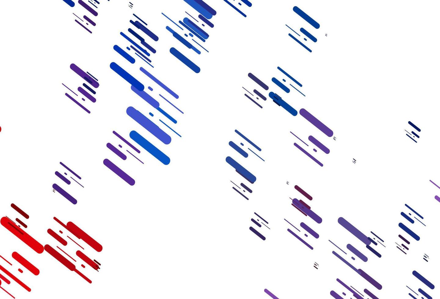 lichtblauwe, rode vectortextuur met kleurrijke lijnen. vector