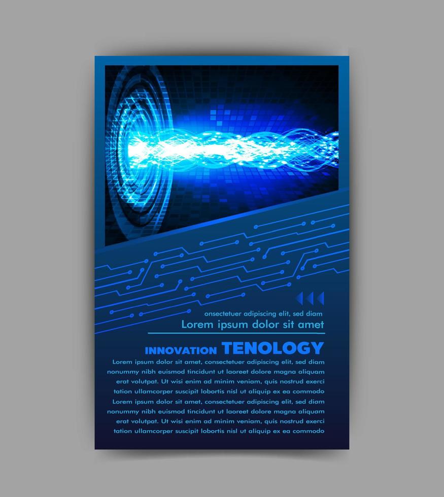 brochure ontwerp sjabloon vector. abstracte cover boek blauwe portfolio minimale presentatie poster. concept in a4-indeling. flyers vector