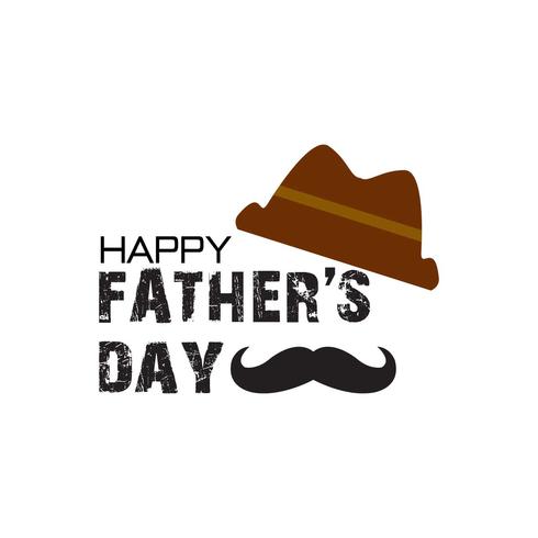 Happy Father Day Illustratie vector