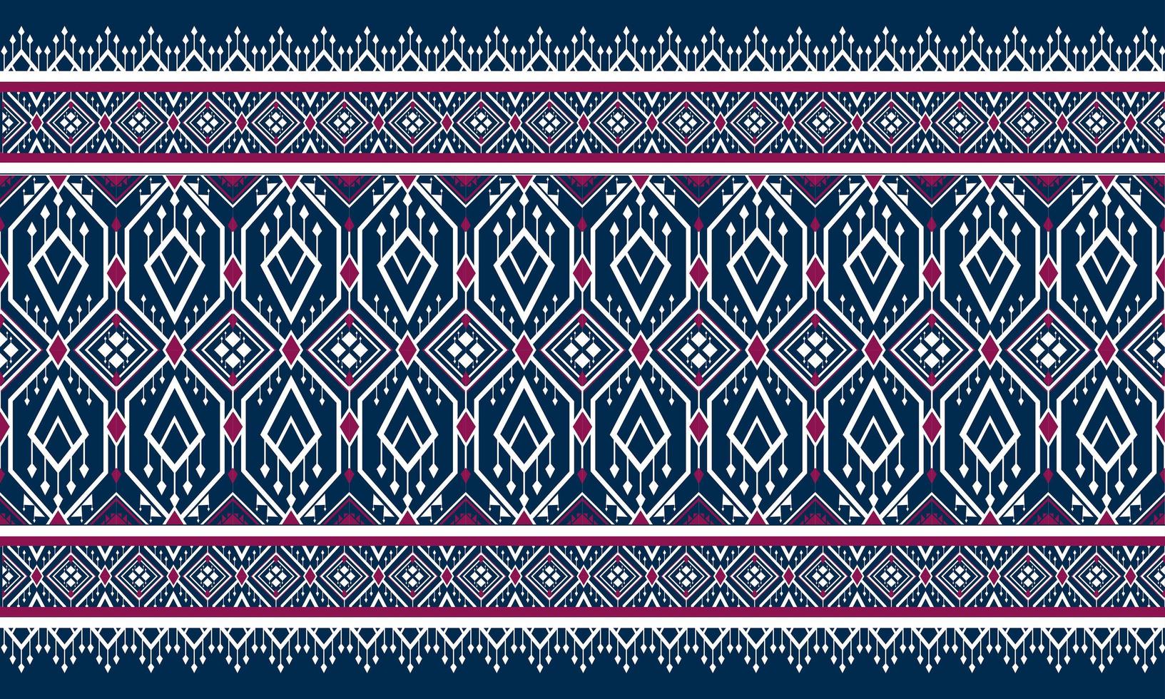 geometrische etnische oosterse patroon traditioneel ontwerp voor achtergrond,tapijt,behang,kleding,inwikkeling,batik,stof,vector illustration.embroidery stijl. vector