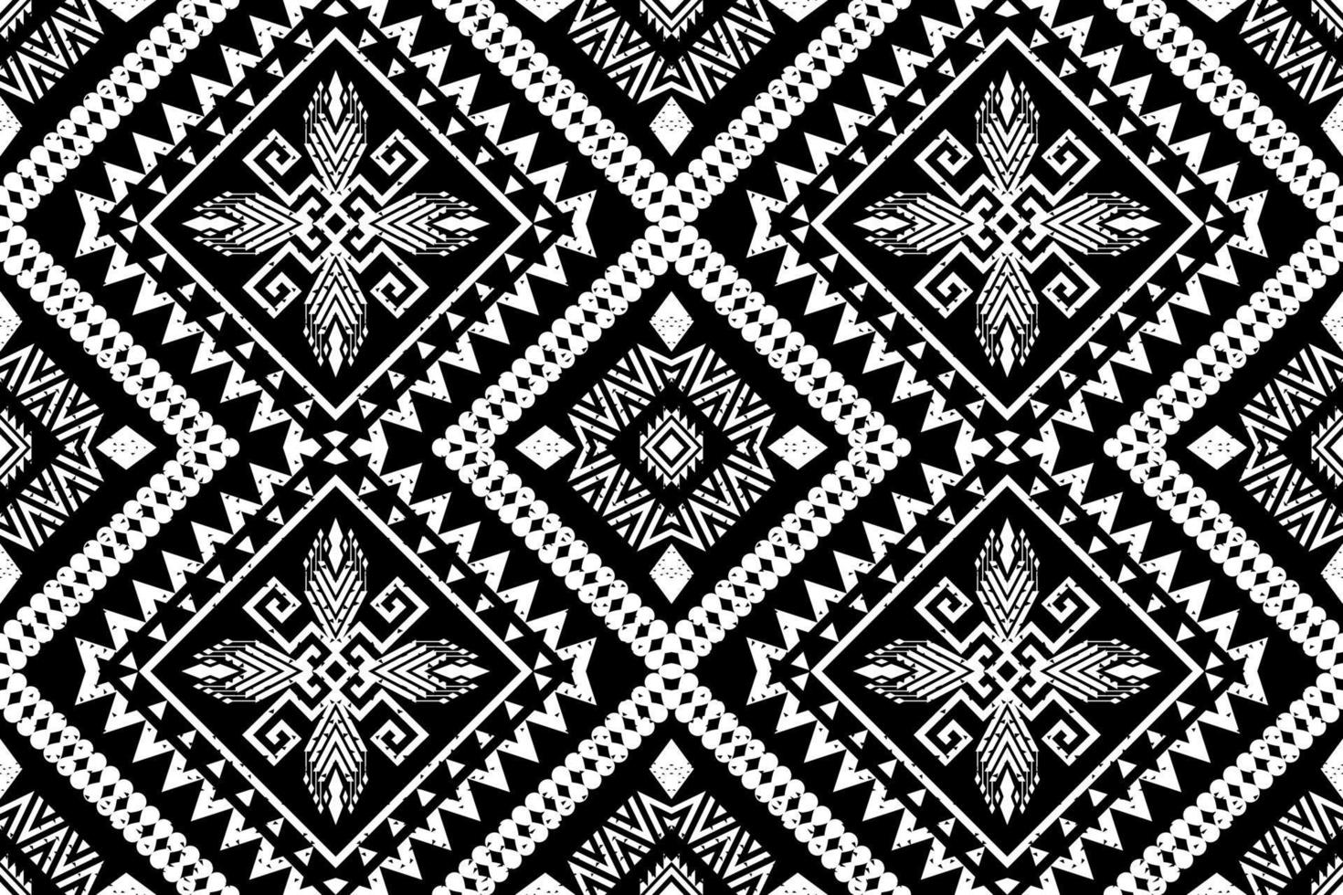 geometrische etnische oosterse traditionele pattern.figure tribal borduurwerk style.design voor behang, kleding, verpakking, stof, vectorillustratie vector