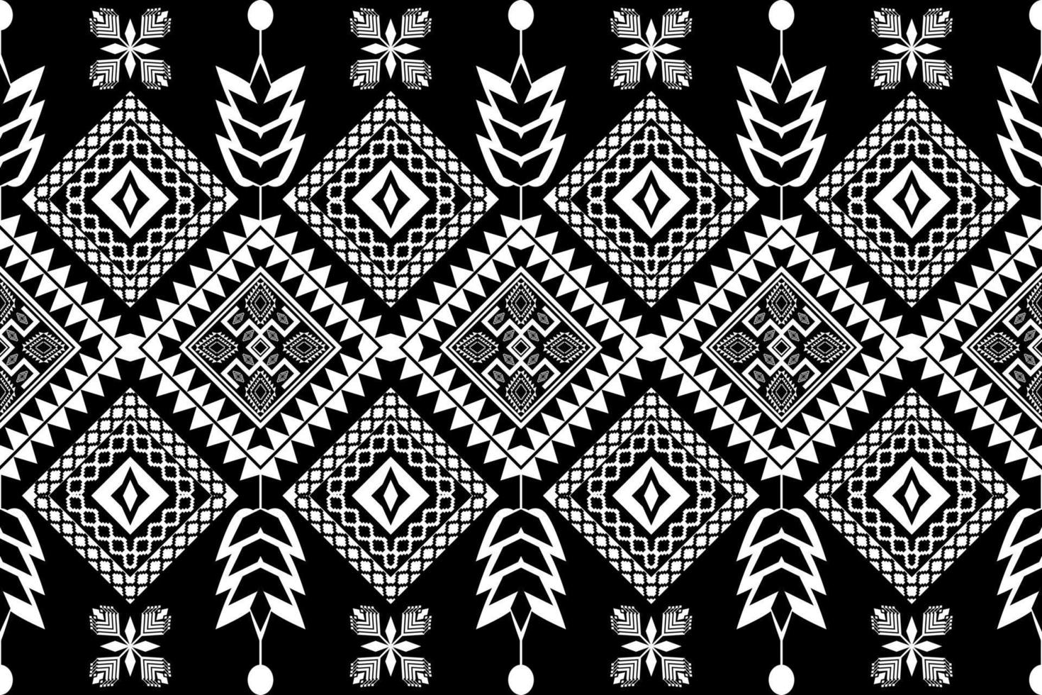 geometrische etnische oosterse traditionele pattern.figure tribal borduurwerk style.design voor behang, kleding, verpakking, stof, vectorillustratie vector