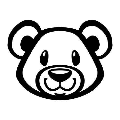 Leuke teddybeer vector