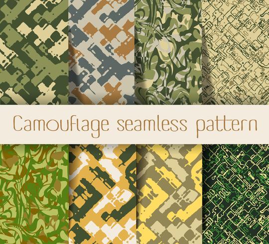 Camouflage naadloze patroon vector