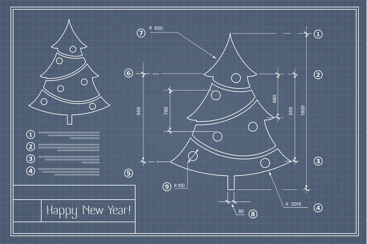 kerstboom vector