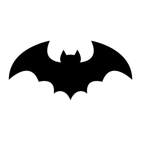 Bat vector pictogram