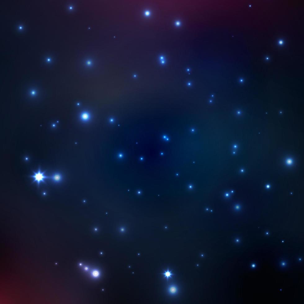 sterrenachtergrond, ruimtetextuur met veel sterren voor verschillende projecten vector
