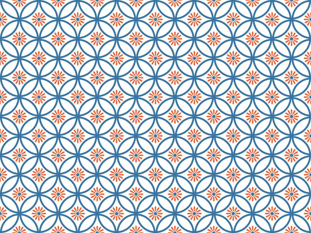 Japanse patroon sjabloon vectorillustratie vector