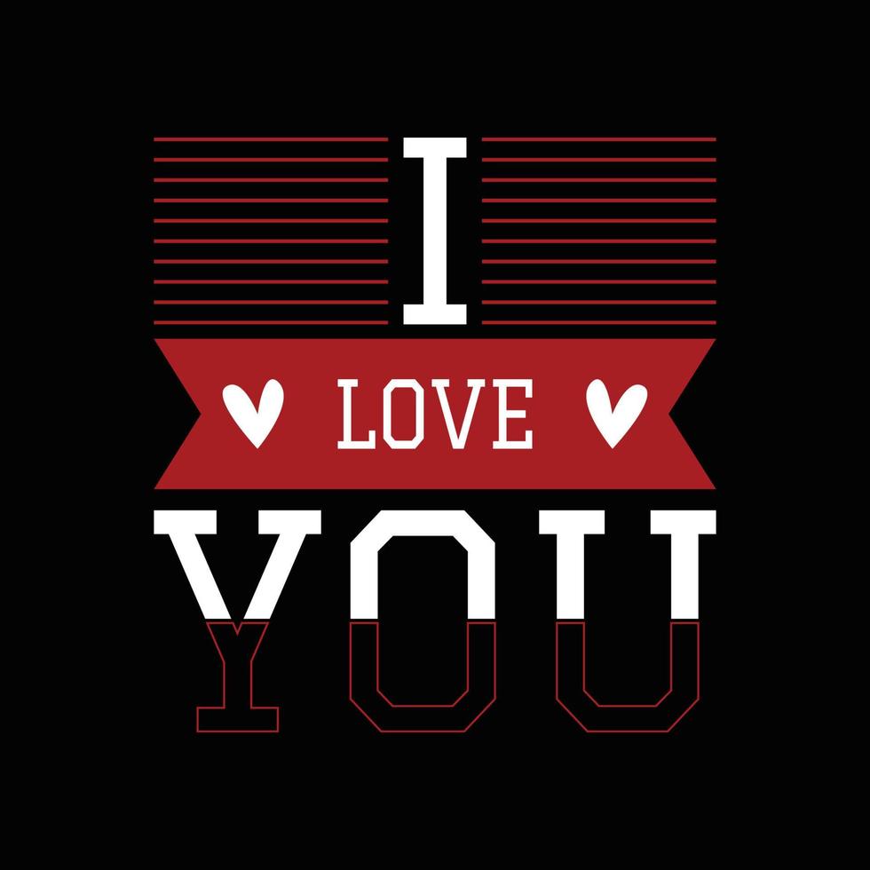 Valentijnsdag t-shirt ontwerp vector