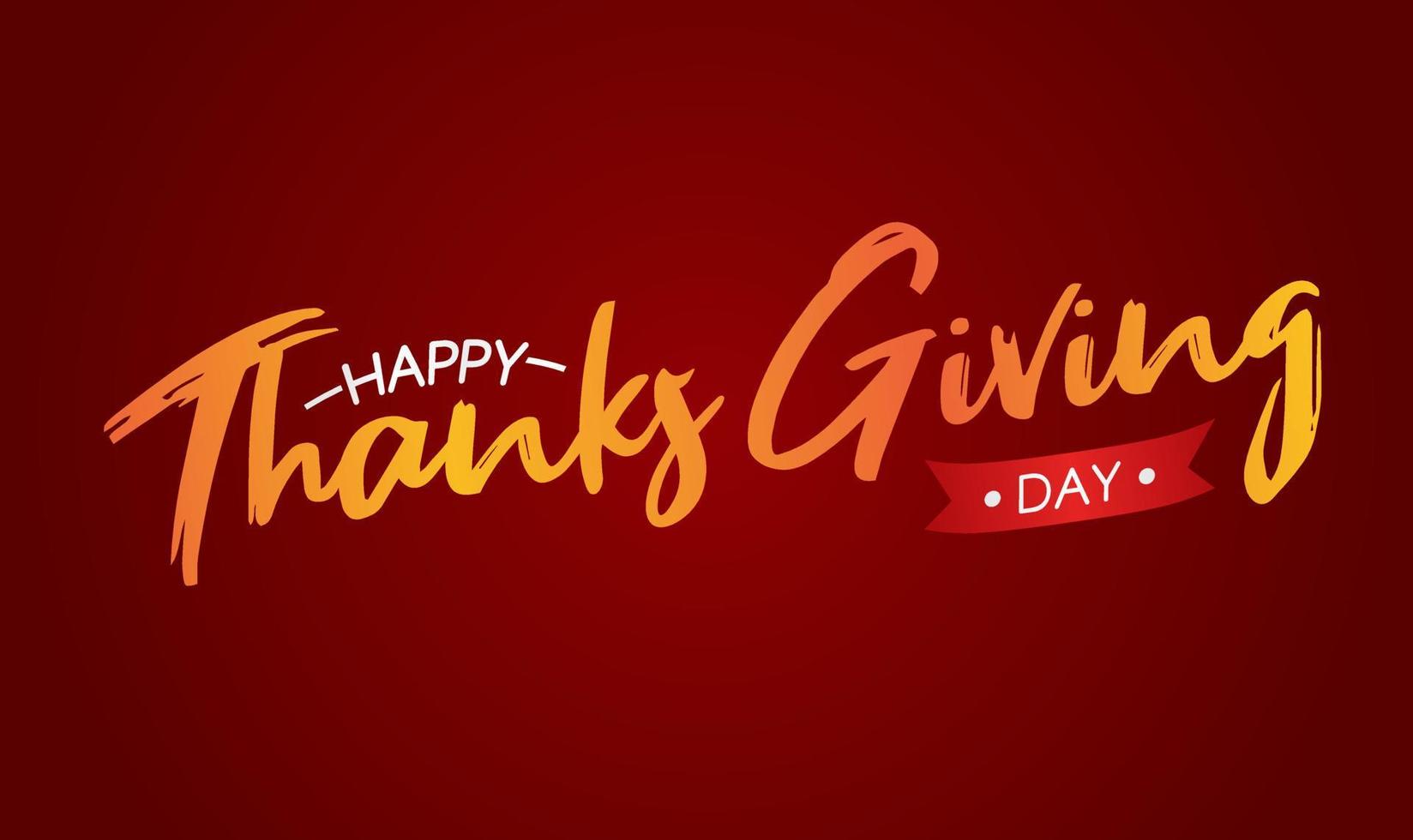 happy thanksgiving day vectorillustratie vector