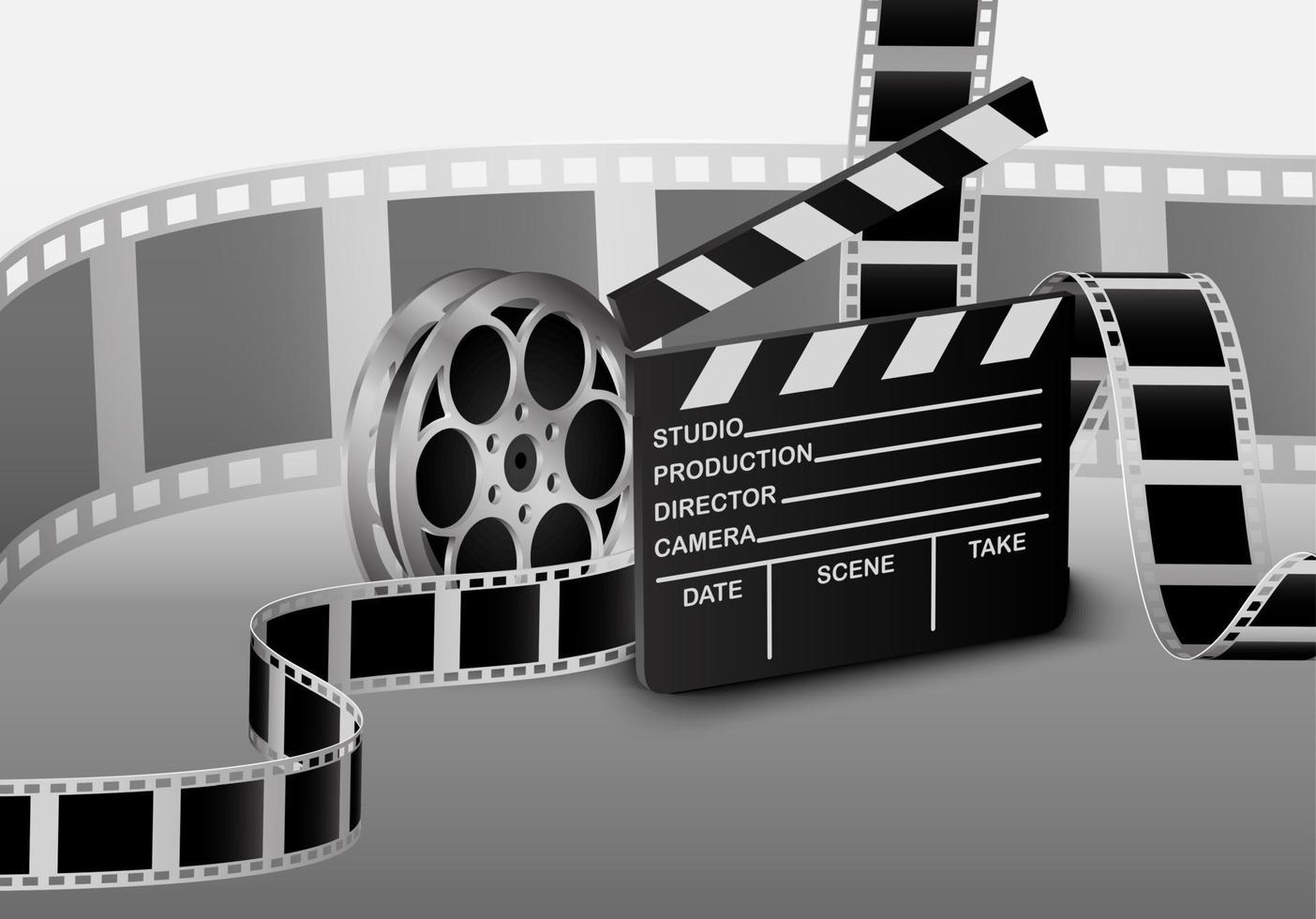 filmstrook. vector illustratie