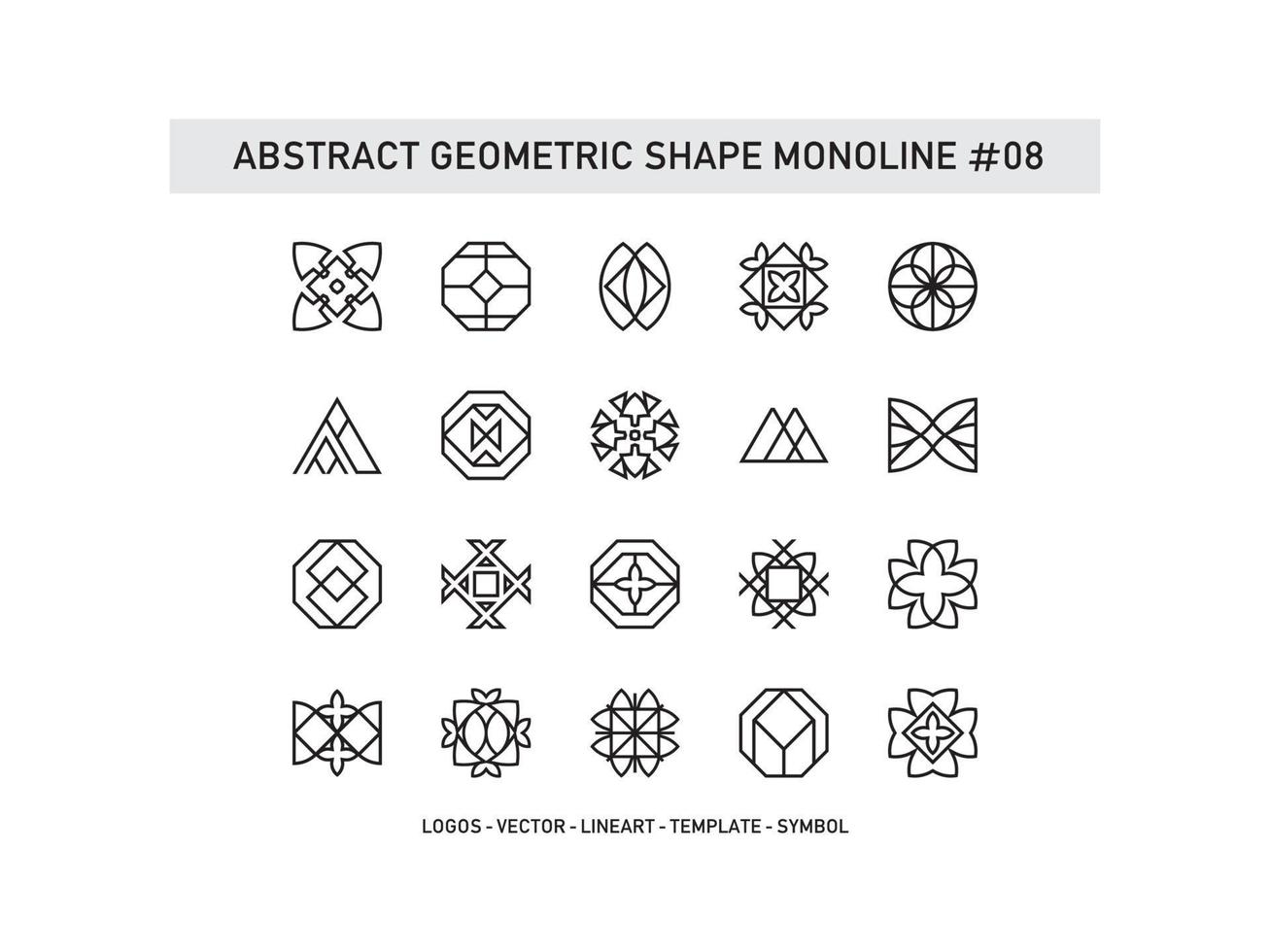 abstracte geometrische vorm monoline tegels ontwerp keramiek gratis pro vector