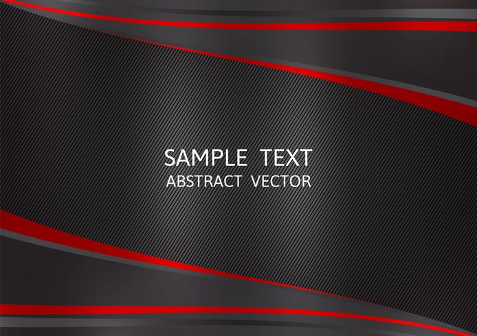 Zwarte en rode kleuren abstracte vectorachtergrond met exemplaarruimte. Grafisch ontwerp vector