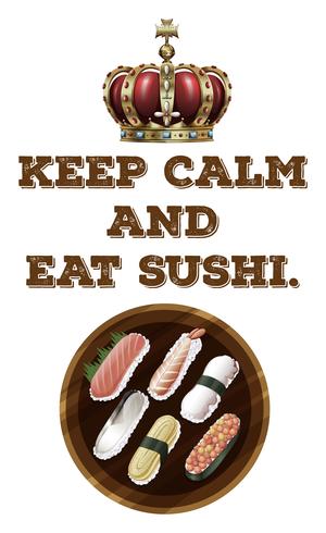 sushi vector