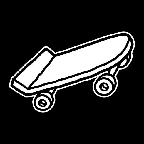 skateboard vector