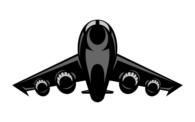 Vliegtuig Flying Vector Icon