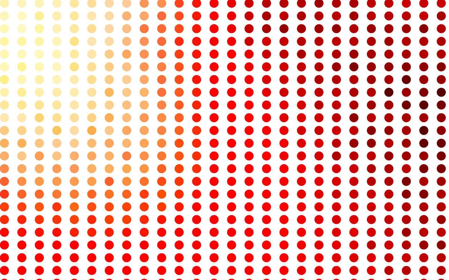 lichtrode vectorlay-out met cirkelvormen. vector