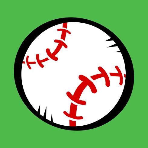 Honkbal vector pictogram