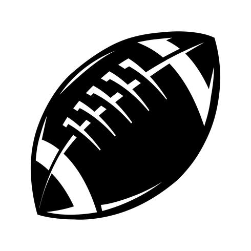 American Football vector pictogram
