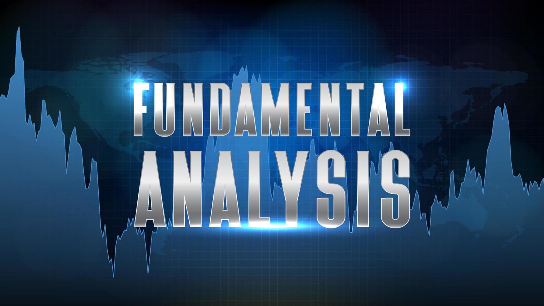 abstracte futuristische technische achtergrond van fundamentele analyse vector