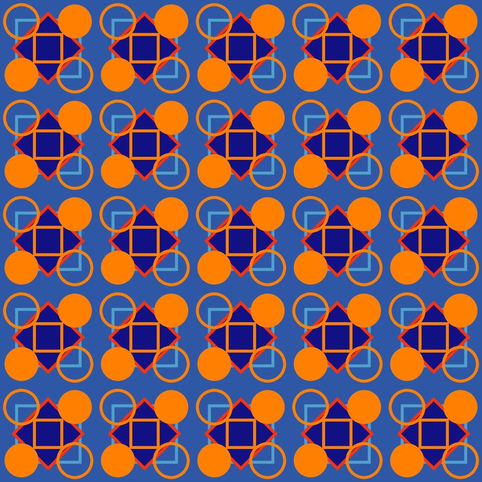 geometrisch gekleurd patroon vector