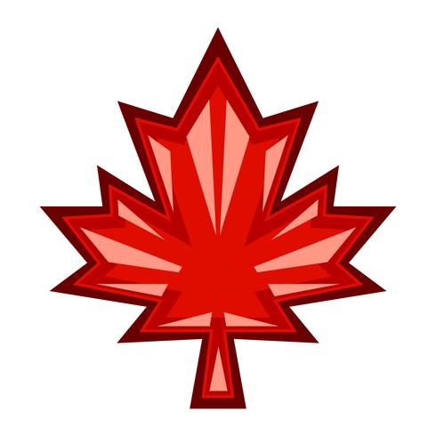 Herfst Maple Leaf vector logo