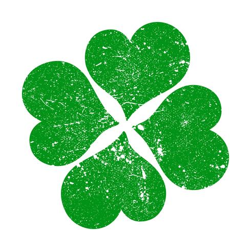 Lucky Irish Clover voor St. Patrick&#39;s Day vector