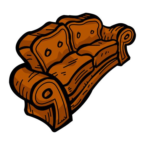 Couch vector pictogram