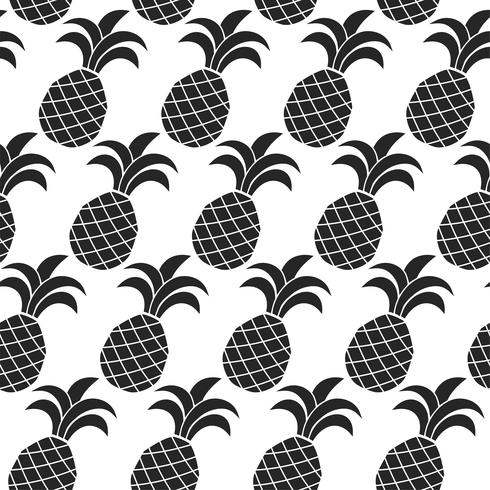 Ananas fruit vector