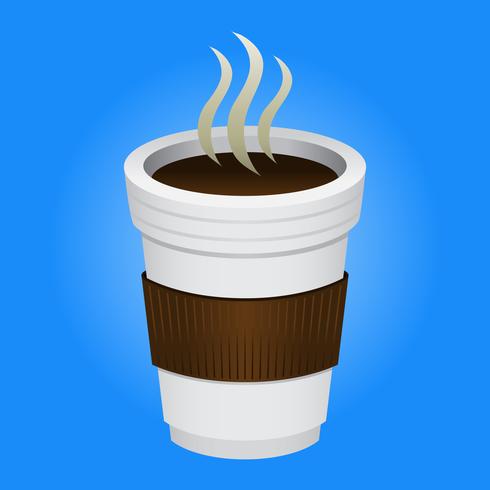 Koffie drinken vector pictogram