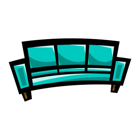 Couch vector pictogram