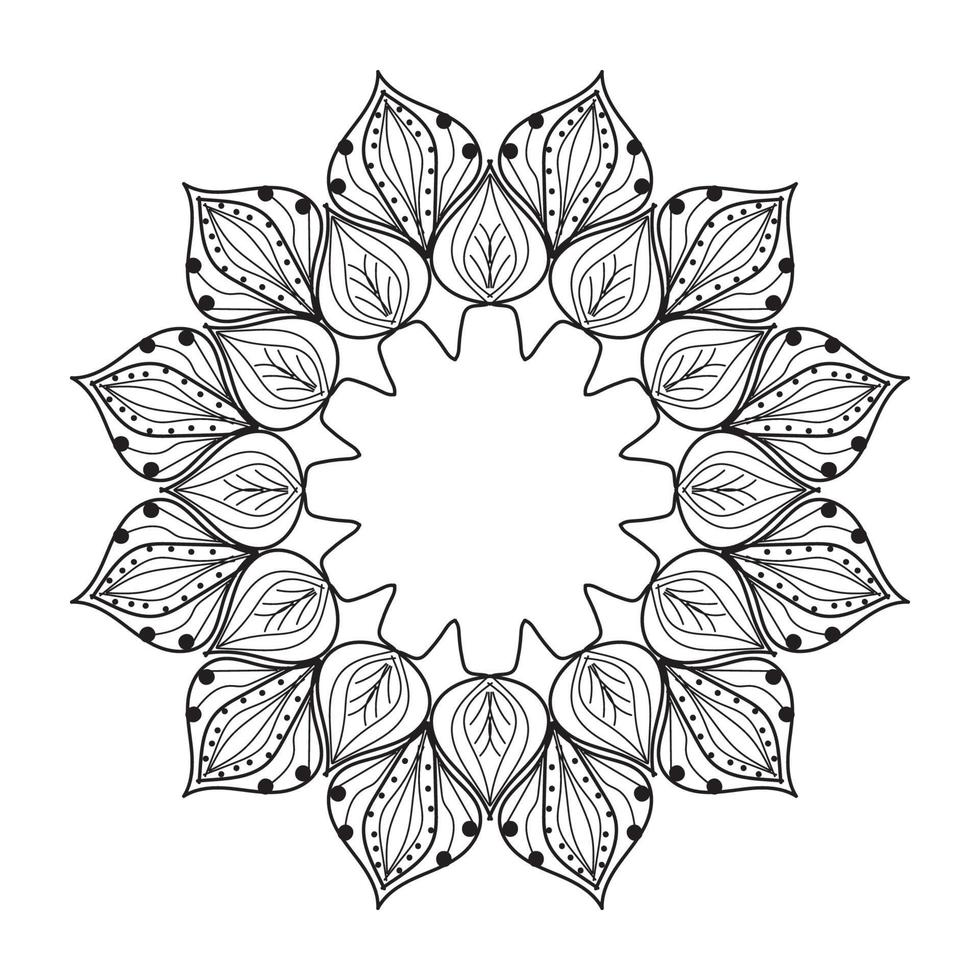 mandala decoratief ontwerp vector