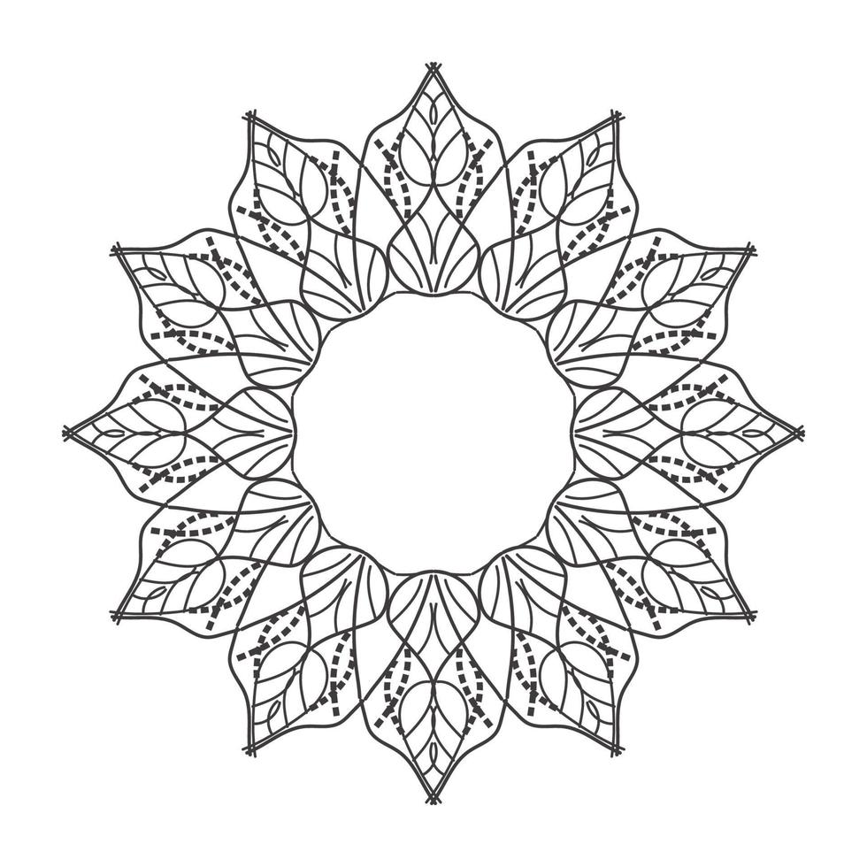 mandala decoratief ontwerp vector