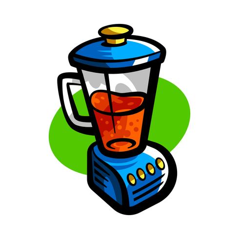 Keukenmachine blender vector