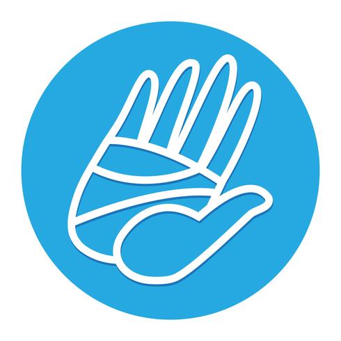 Cartoon Hand High Five Vector Illustratie