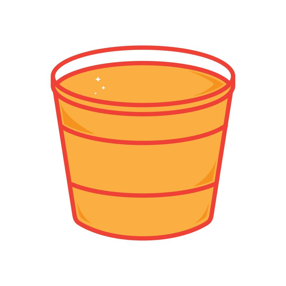 vers oranje water in glas drinken logo symbool pictogram vector grafisch ontwerp illustratie idee creatief