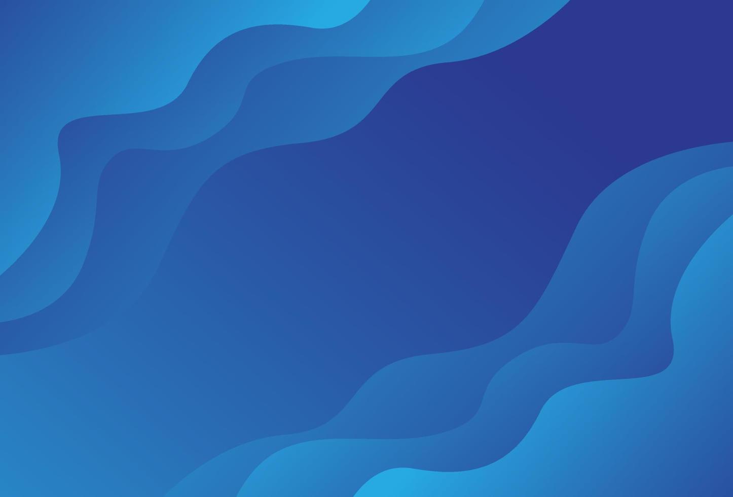 abstracte achtergrond met blauwe kleur voor de kleurovergang. achtergronden voor wallpapers en covers. ontwerp voor sjabloon voor spandoek. vector